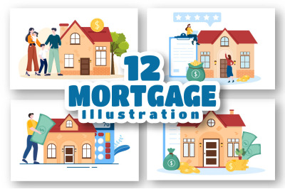 12 Mortgage Flat Illustration