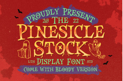 The Pinesicle Stock - Fun Horror Font