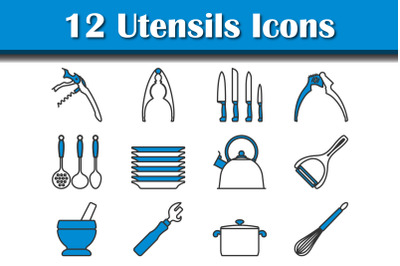 Utensils Icon Set