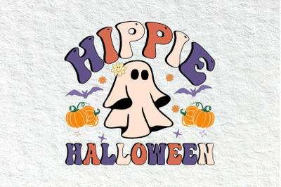 Hippie Halloween- A cute retro Halloween svg