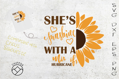 She&amp;&23;039;s Sunshine with a Mix of Hurricane