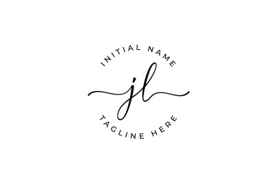 Handwritten Logo&2C; Premade Logo&2C; il Initial Letters&2C; Monogram