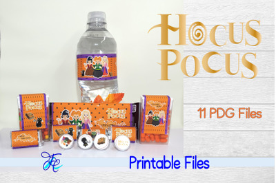 Hocus Pocus Candy Bar Set