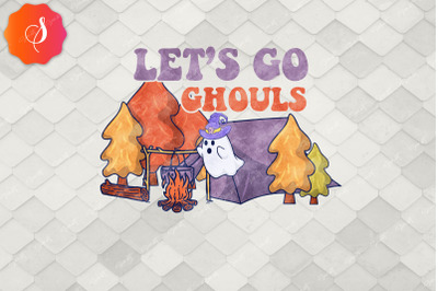 Let&#039;s Go Ghouls Halloween Design