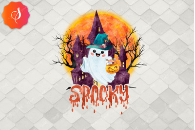 Spooky Spooky Spooky Halloween Design