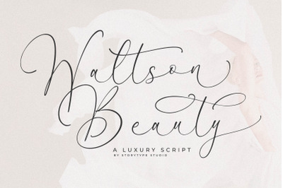 Waltson Beauty Luxury Script