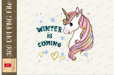 Winter Is Coming Unicorn