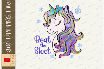 Beat The Sleet Winter Unicorn