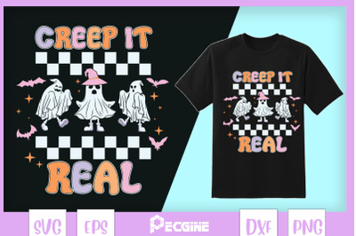 Creep It Real Retro Halloween