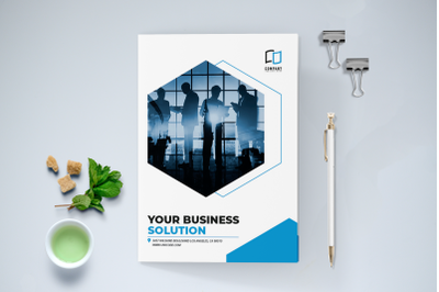 Bifold Business Brochure Template