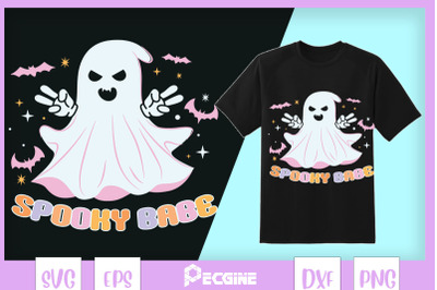 Spooky Baby Retro Halloween