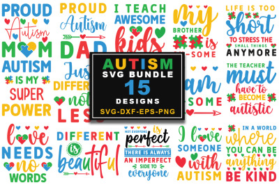 Autism SVG Bundle