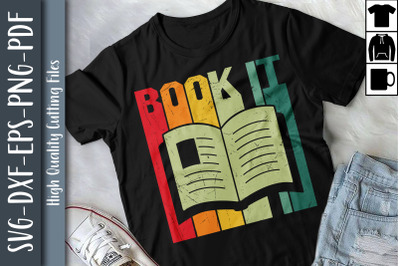 BOOK IT Childhood Retro 80s Book Reader