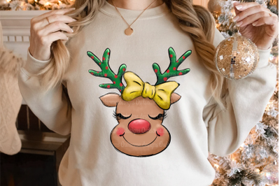 Baby Deer Christmas Sublimation