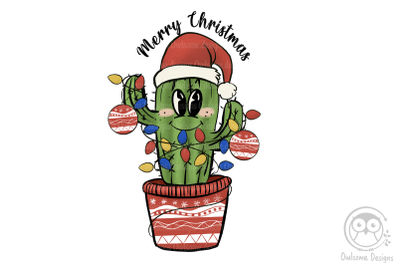 Cactus Christmas Sublimation