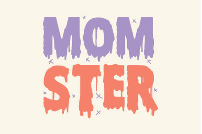 Mom Ster SVG, Halloween SVG Design
