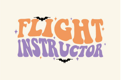 Flight Instructor SVG, Halloween SVG