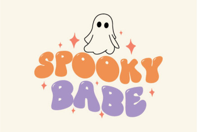 Spooky Babe SVG, Halloween SVG