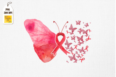 Breast Cancer Fighting Butterfly