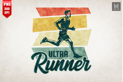 Ultra Runner Retro Vintage Running