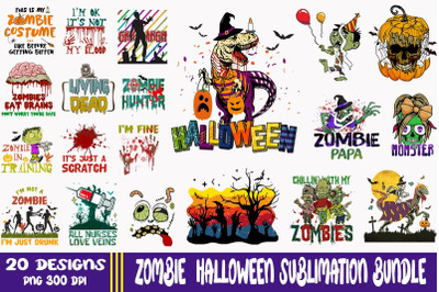 Zombie Bundle-20 Designs-220909