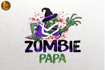 Witch Hat Zombie Papa Father Halloween