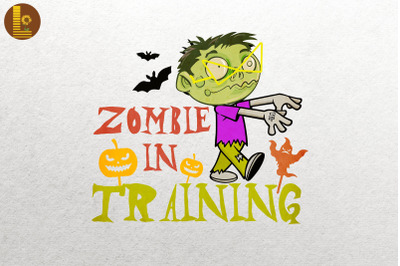 Zombie Toddler Funny Zombie Halloween