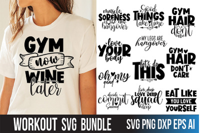 Workout SVG Bundle