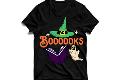 Boooooks SVG Cut File , Halloween SVG Design
