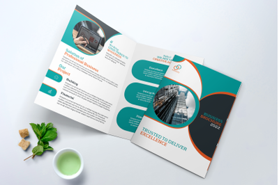 Bifold Business Brochure Template