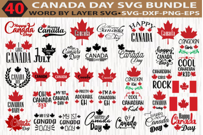 CANADA DAY SVG BUNDLE