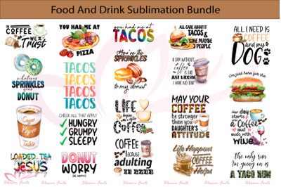 Food And Drink Sublimation