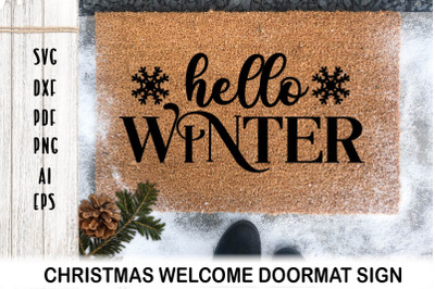 Doormat SVG. Welcome Door mat. Christmas Door mat SVG.