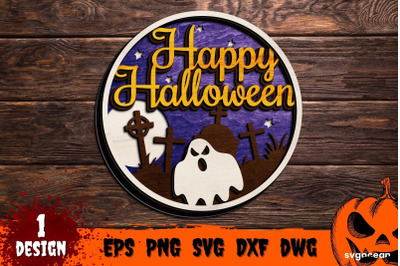 Halloween Porch Sign Svg | Laser Cut | Door hanger