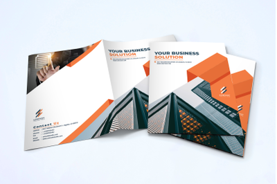 Bifold Business Brochure Template