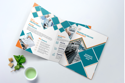 Bifold Business Brochure Template