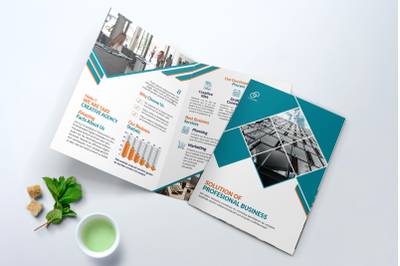 Bifold Business Brochure Template