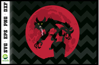 Halloween Black Cat Moon Background