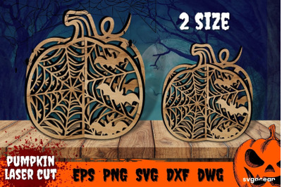 Halloween Decoration Svg | Svg Bundle | 3D Pumpkin