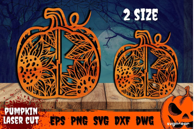 Halloween Layered | Svg Bundle | 3D Pumpkin