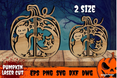 Halloween Decor | Svg Bundle | 3D Pumpkin