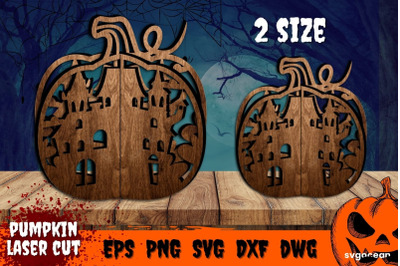 Halloween Decoration Svg | Svg Bundle | 3D Pumpkin