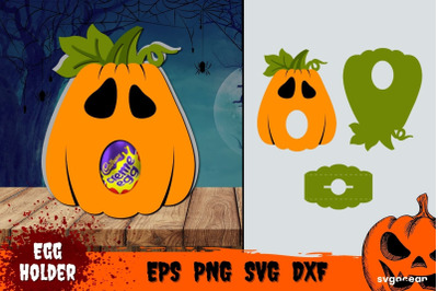 Pumpkin Egg Holder Template | Svg Bundle | Cut Files