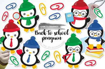 Back to School Penguin