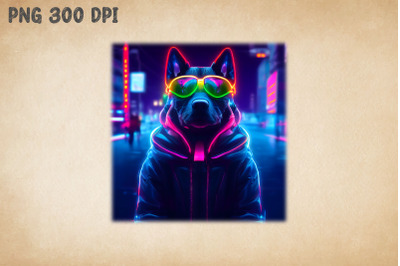 Cyberpunk Dog