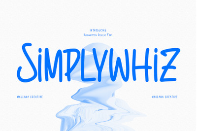 Simplywhiz Handwritten Font