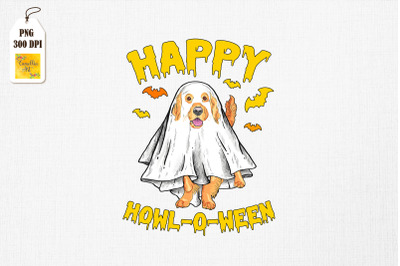 Funny Golden Retriever Dog Halloween