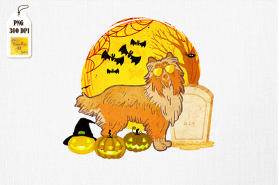 Rough Collie Dog Halloween Gift