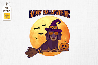 Happy Halloweenie Dachshund Dog