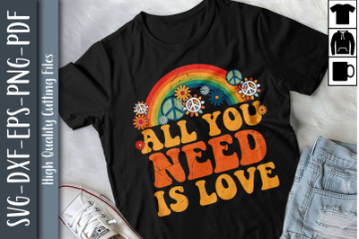 All You Need Is Love Hippie Gift